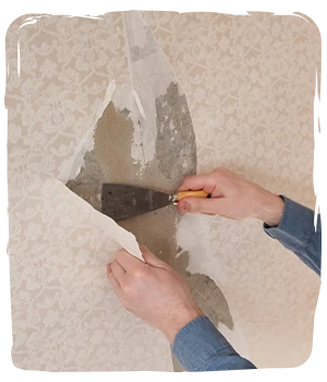 wallpaper removal bucket